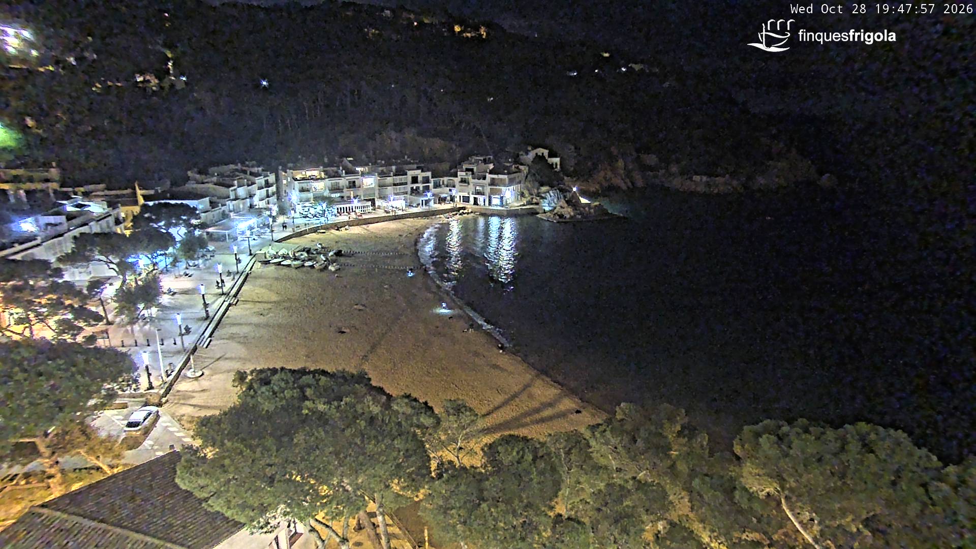 Webcam de Tamariu playa