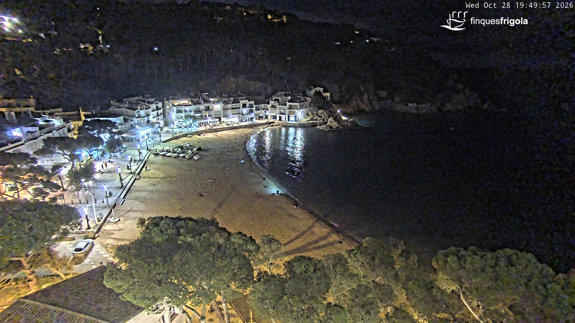Webcam de Tamariu playa