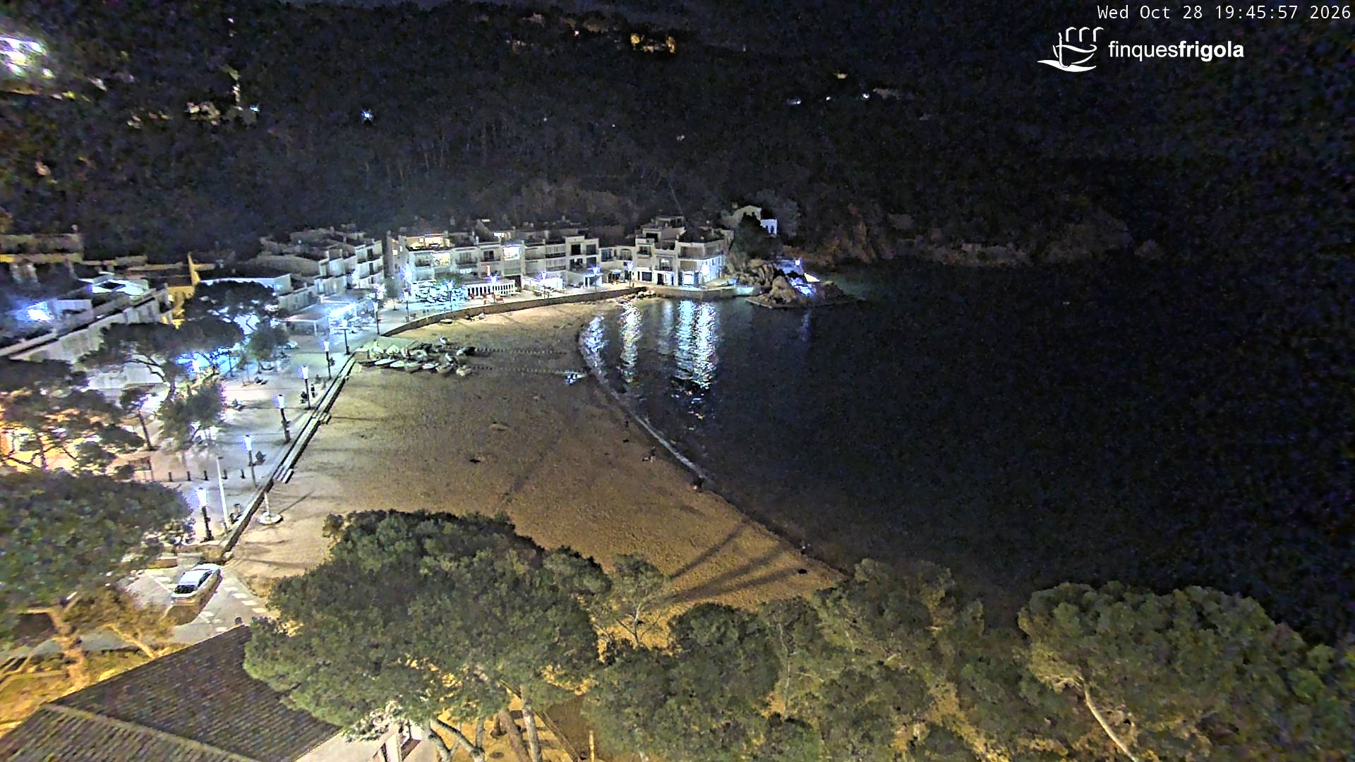 Webcam de Tamariu playa