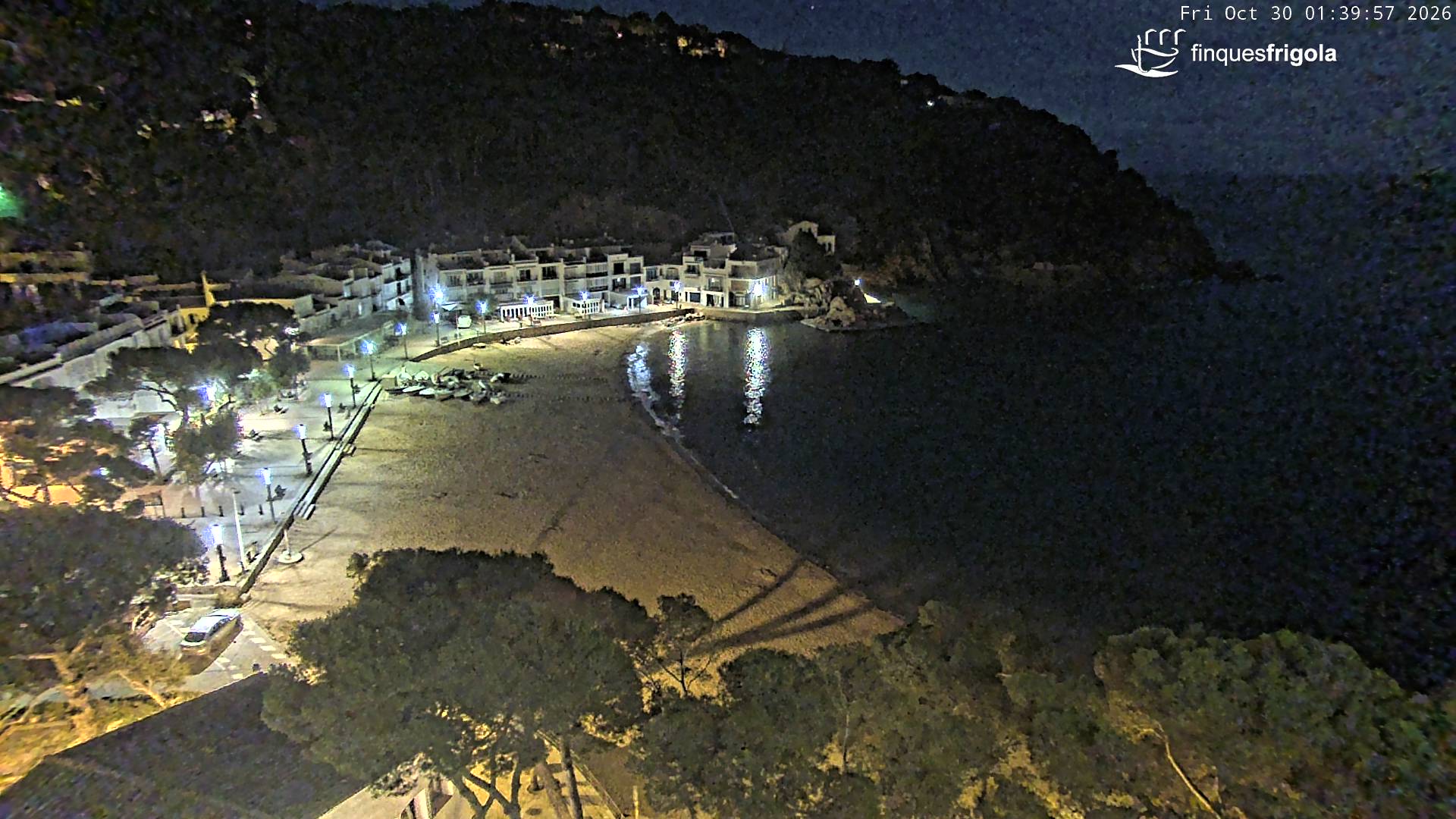 Webcam de Tamariu playa