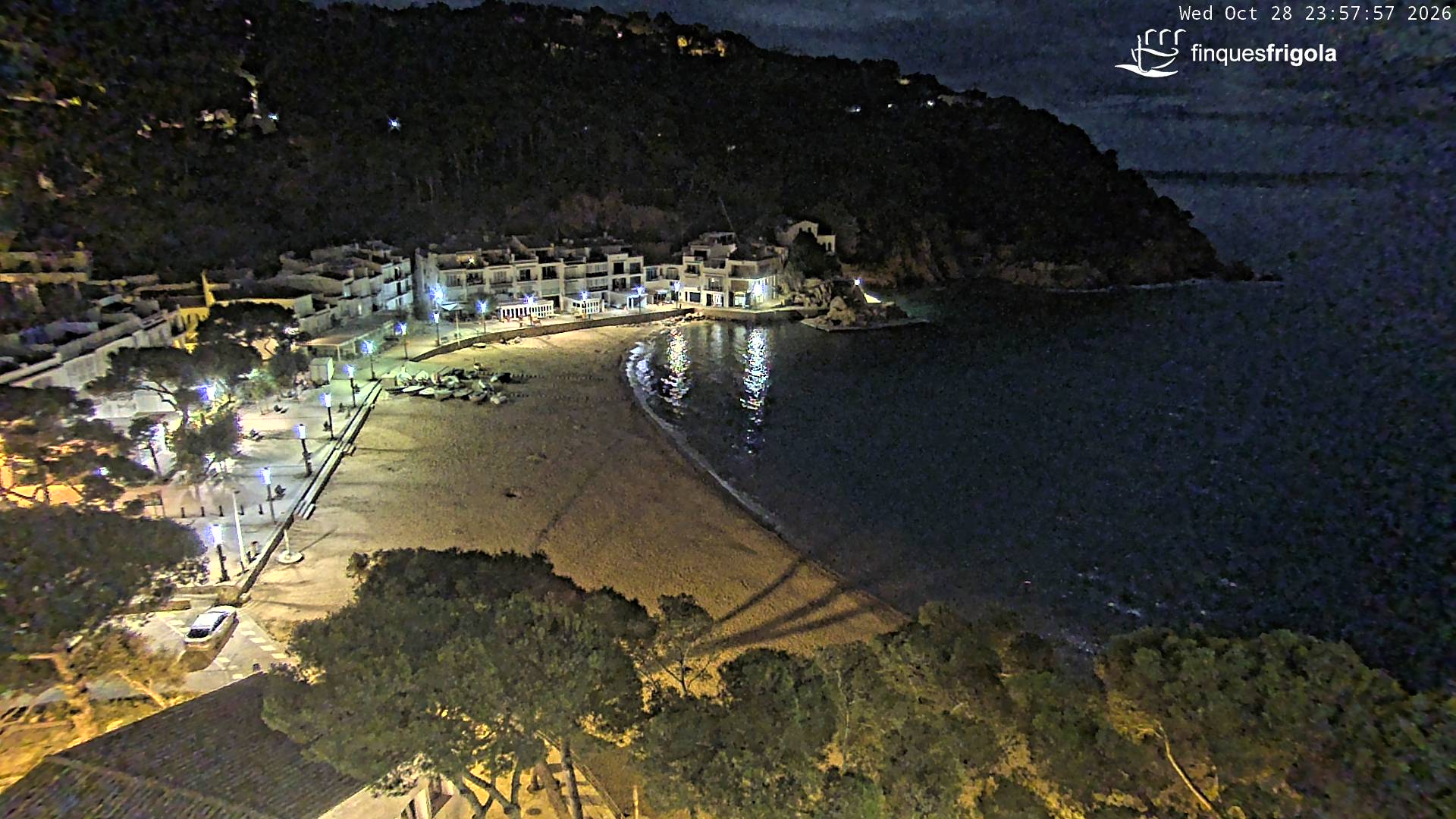 Webcam de Tamariu playa