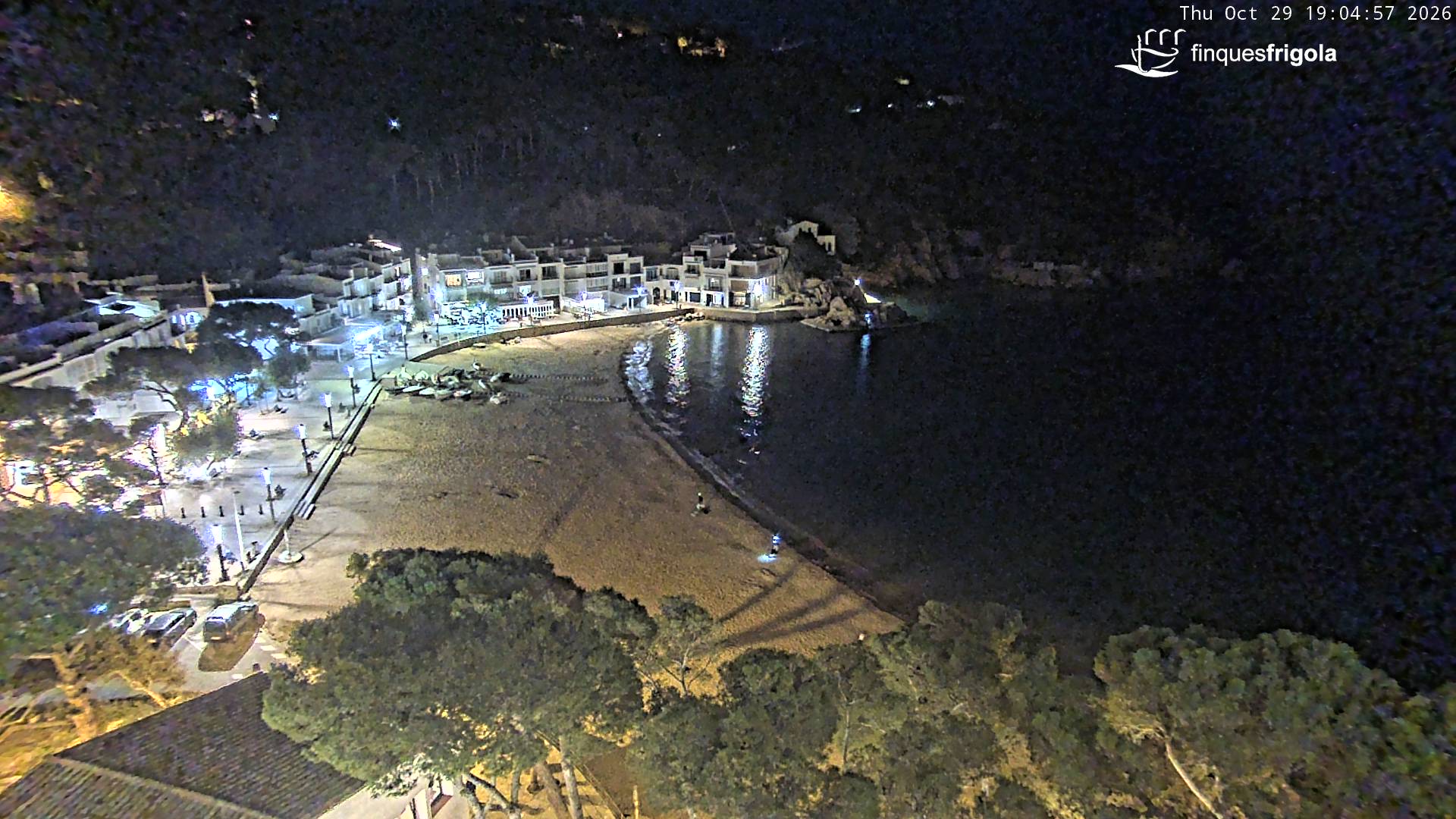 Webcam de Tamariu playa