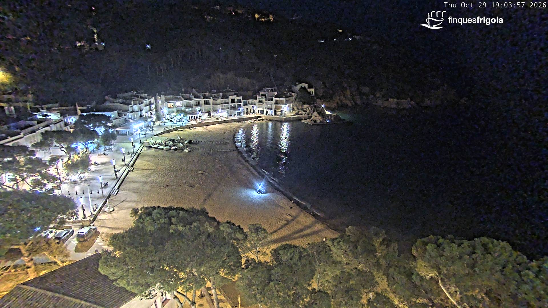 Webcam de Tamariu playa