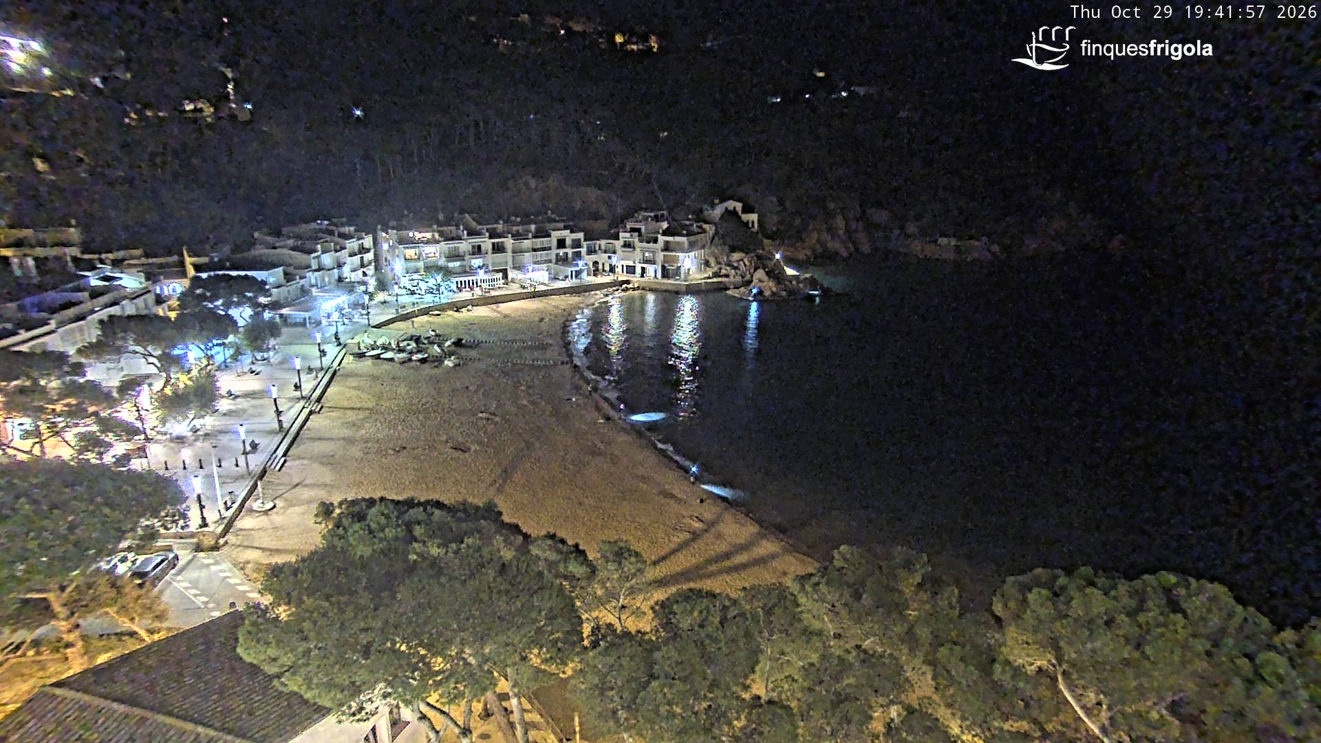 Webcam de Tamariu playa