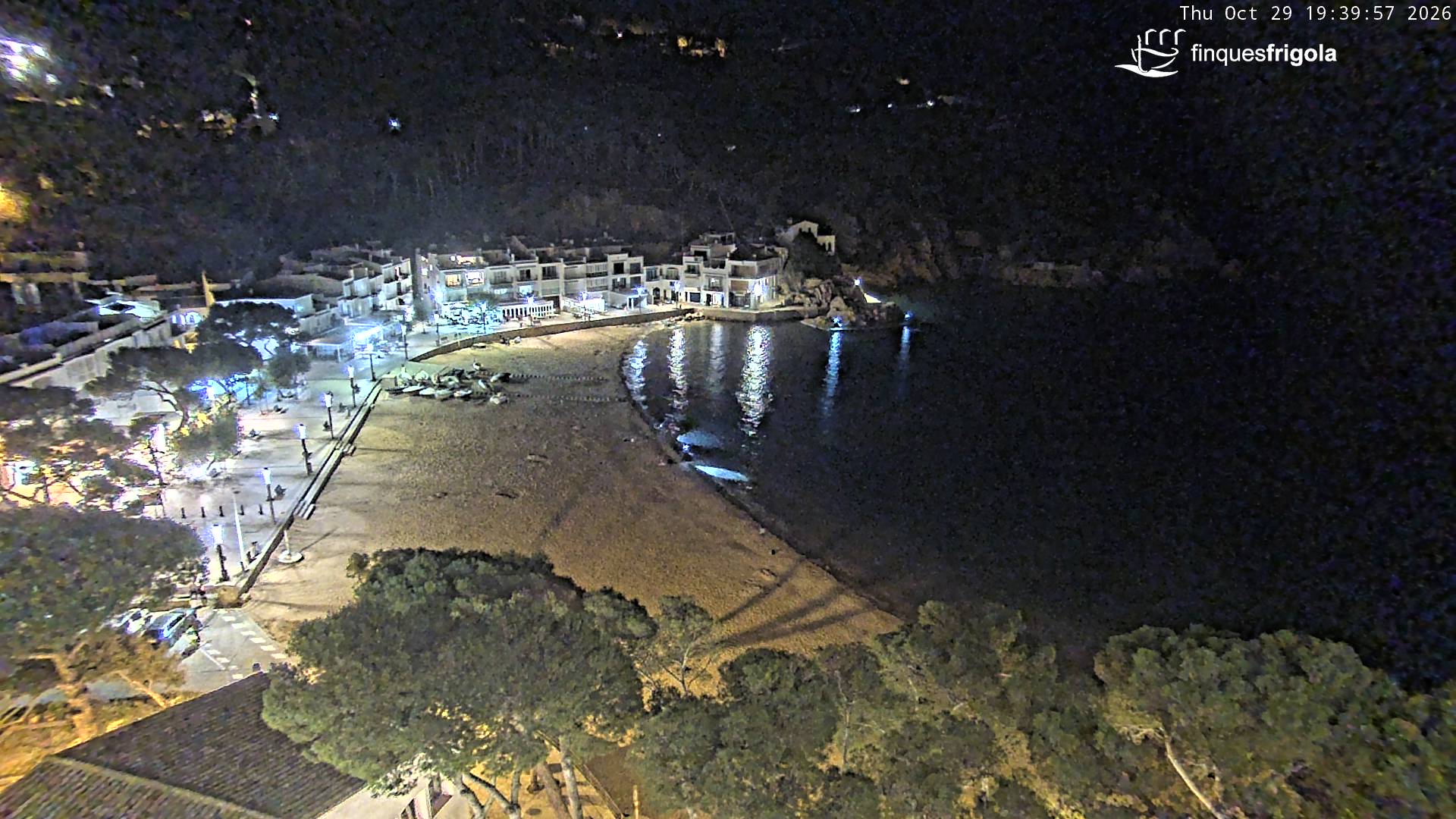 Webcam de Tamariu playa