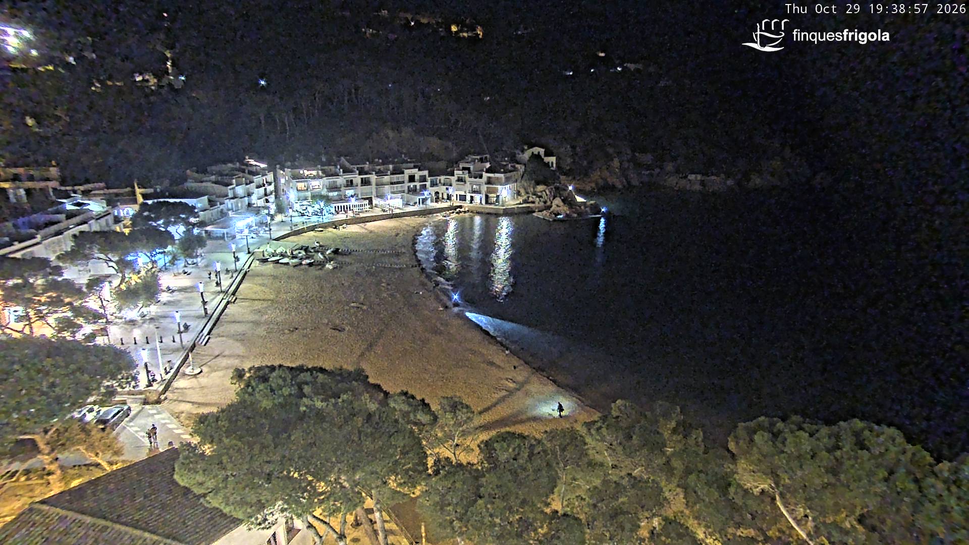 Webcam de Tamariu playa