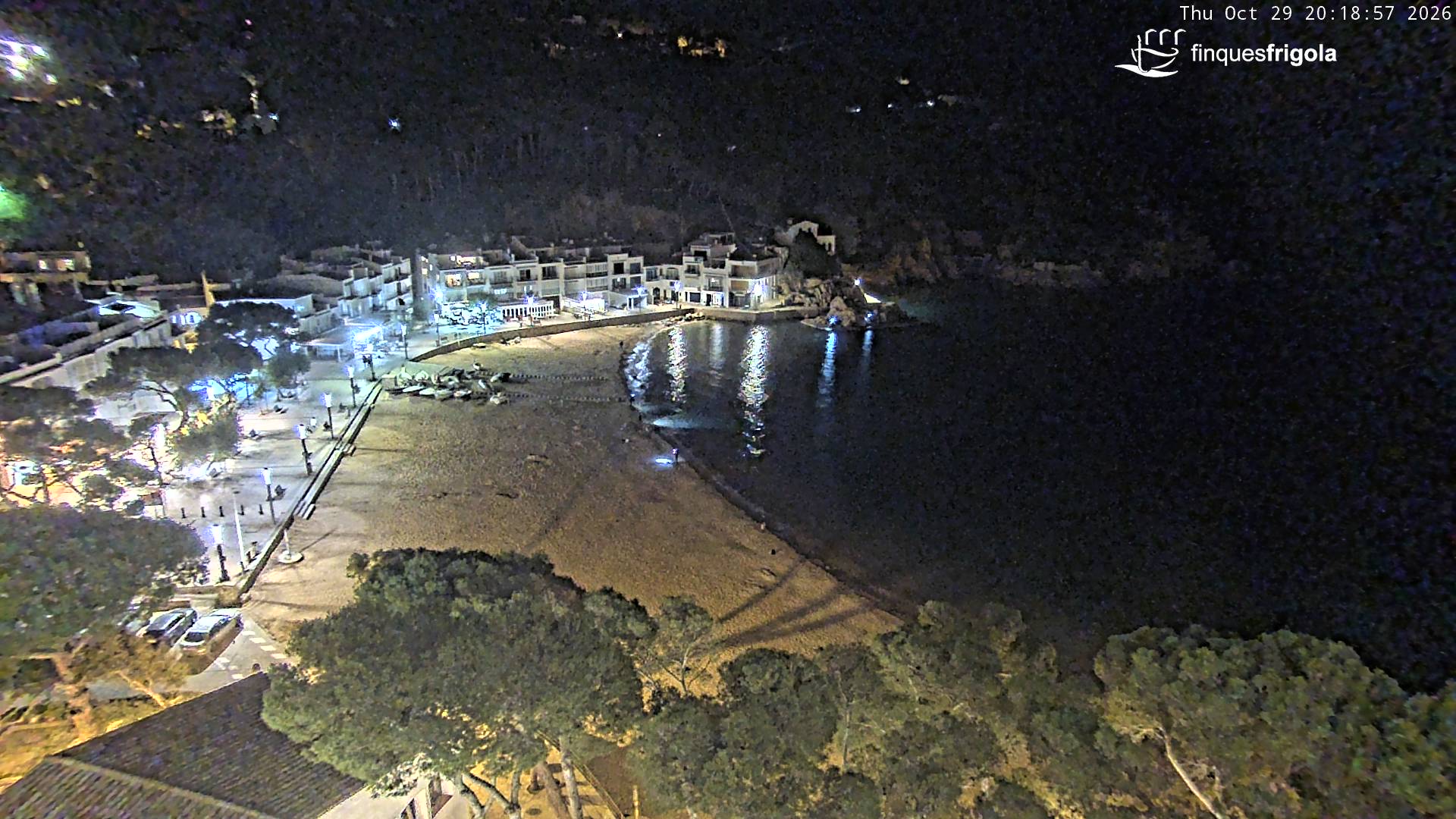 Webcam de Tamariu playa