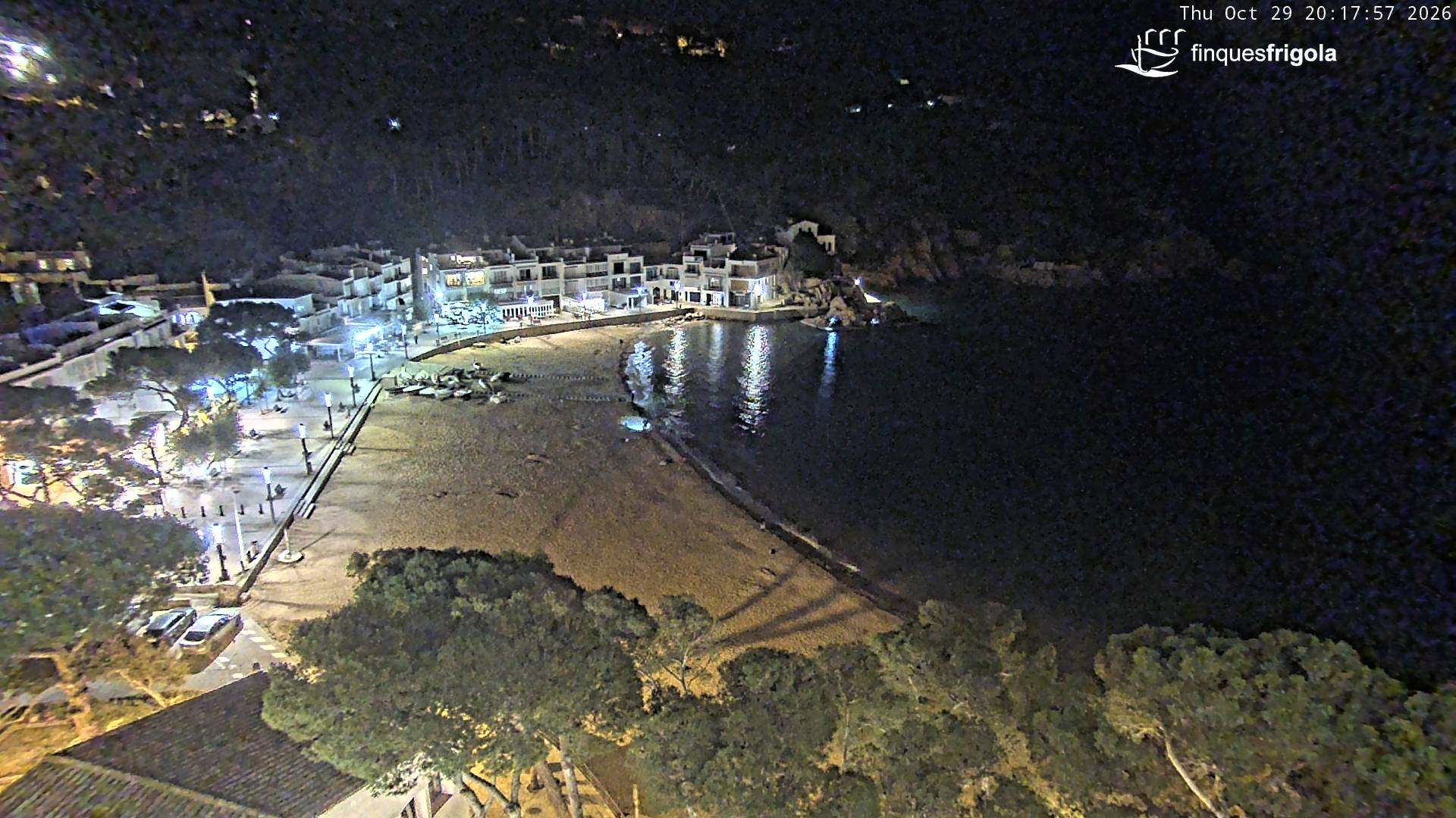 Webcam de Tamariu playa