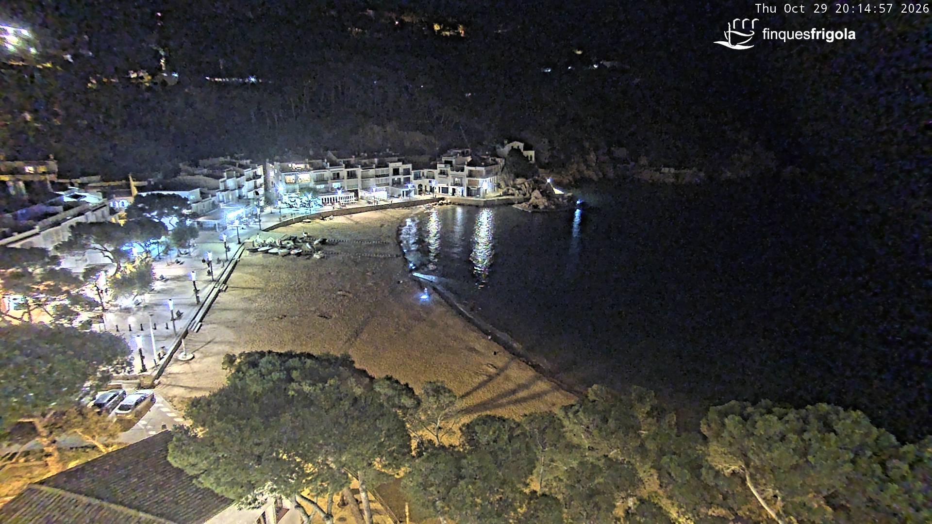 Webcam de Tamariu playa