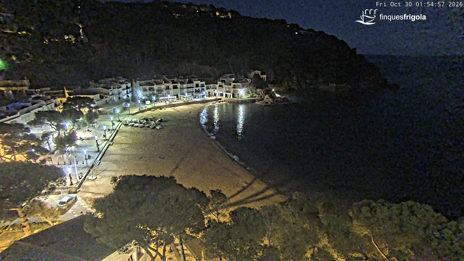 Webcam de Tamariu playa