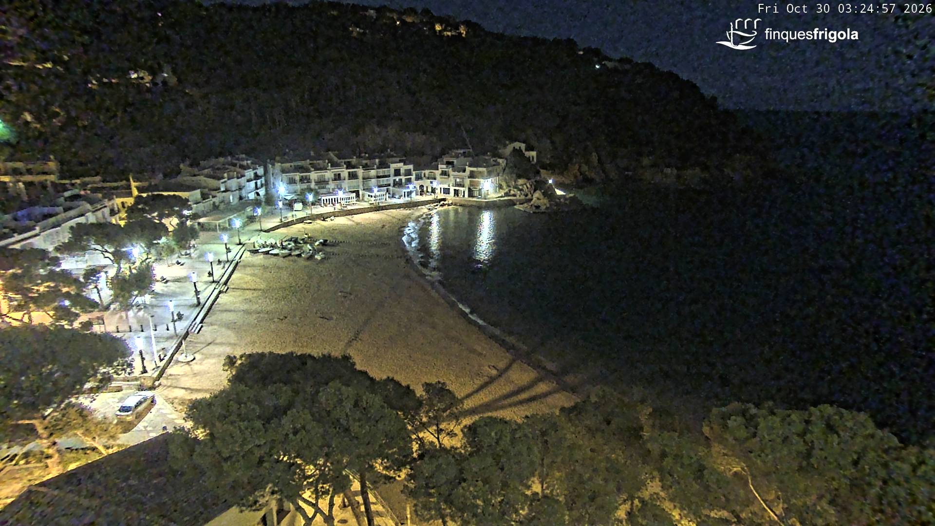 Webcam de Tamariu playa