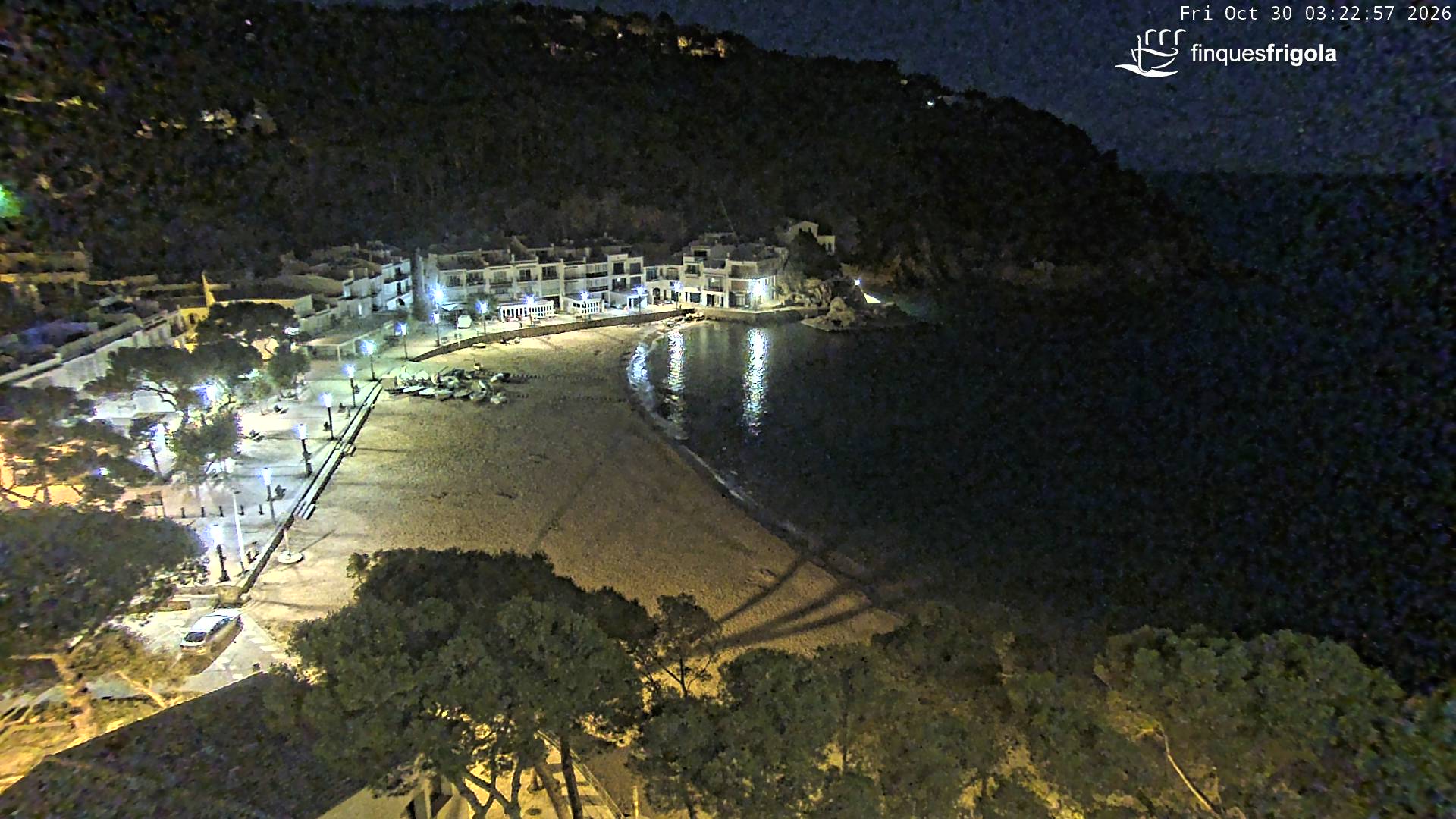 Webcam de Tamariu playa